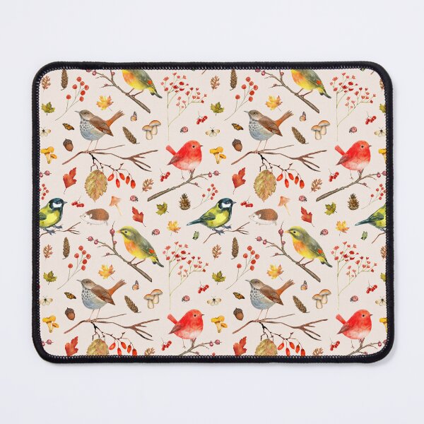 Item preview, Birds and leaves designed and sold by PatternCreativa.