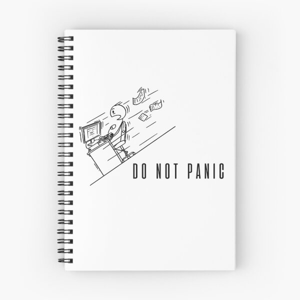 Item preview, Do Not Panic designed and sold by SilverOutlining.