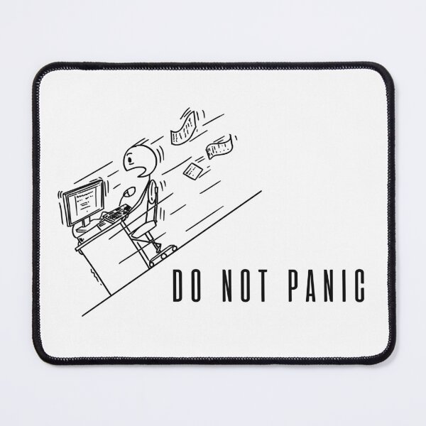 Item preview, Do Not Panic designed and sold by SilverOutlining.