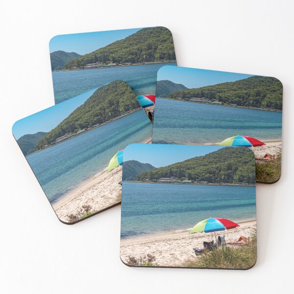 Item preview, Shoal Bay Beach, Shoal Bay, Port Stephens | Turquoise Ocean, Tomaree Head, NSW, Australia Art designed and sold by Ross.A.Campbell.