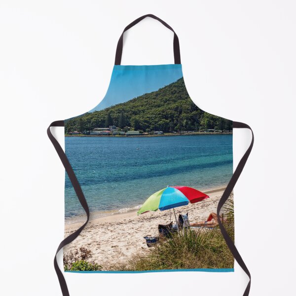 Item preview, Shoal Bay Beach, Shoal Bay, Port Stephens | Turquoise Ocean, Tomaree Head, NSW, Australia Art designed and sold by Ross.A.Campbell.