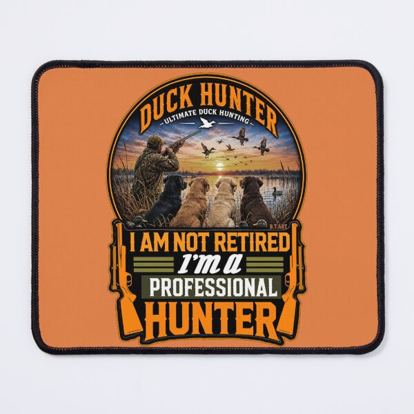 Item preview, Professional Duck Hunter, Hunting logo designed and sold by TammyHunterArt.