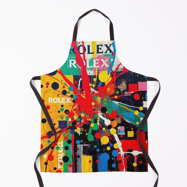 Item preview, Luxury Rolex-style typography on a multicolored paint background designed and sold by RAISC.