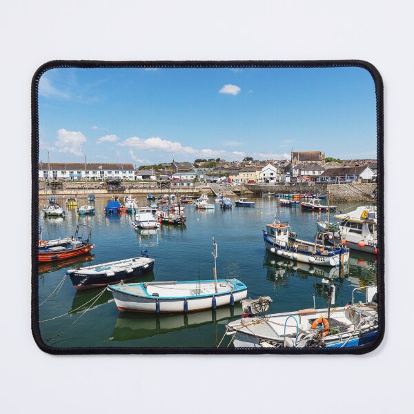 Item preview, Porthleven Harbour And Boats, Cornwall, England designed and sold by Paul Thompson Photography.