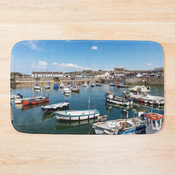 Item preview, Porthleven Harbour And Boats, Cornwall, England designed and sold by Paul Thompson Photography.
