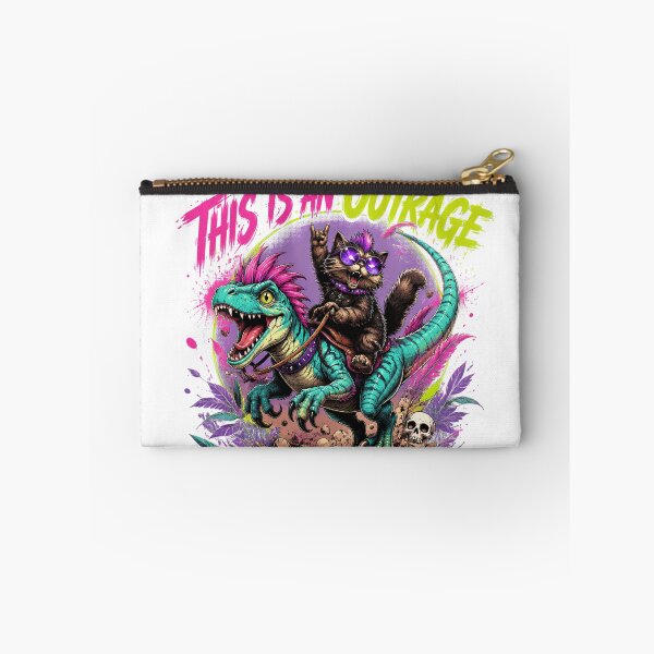 Item preview, Sassy Cat Riding Dinosaur Design designed and sold by HaGuu.