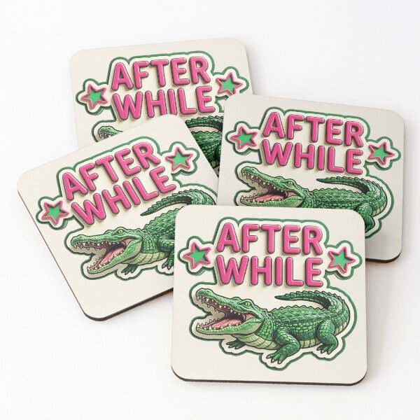 Item preview, Later Gator, After While Crocodile  designed and sold by gear-posters.
