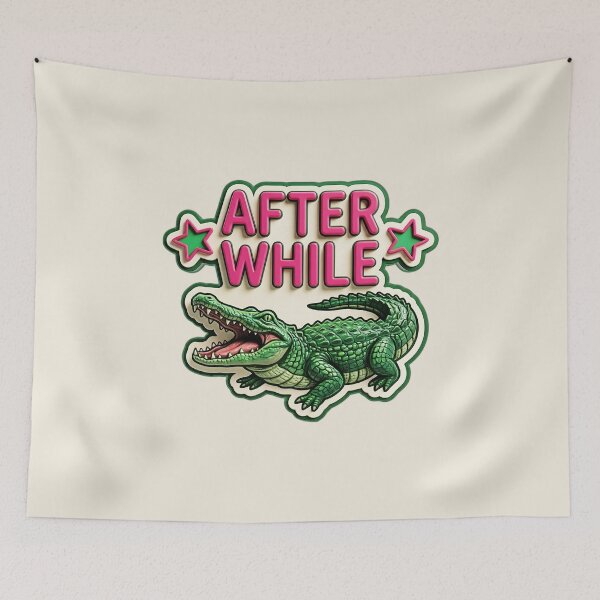 Item preview, Later Gator, After While Crocodile  designed and sold by gear-posters.