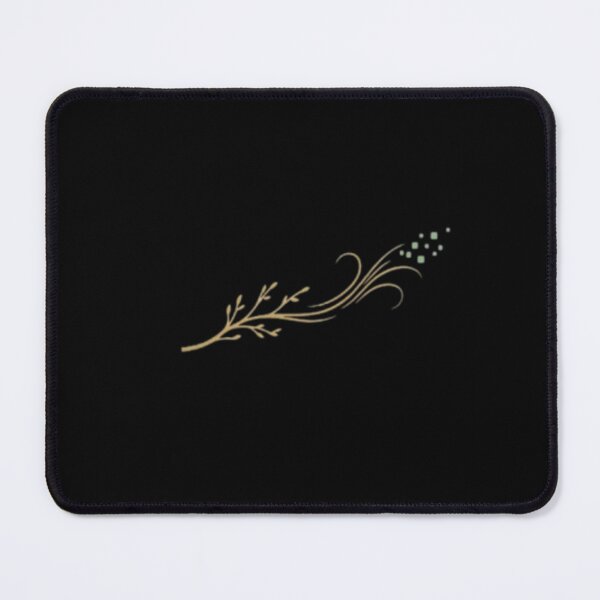 Item preview, Aesthetic Botanical Branch and Wind Lines Back Print. designed and sold by Inkfino.