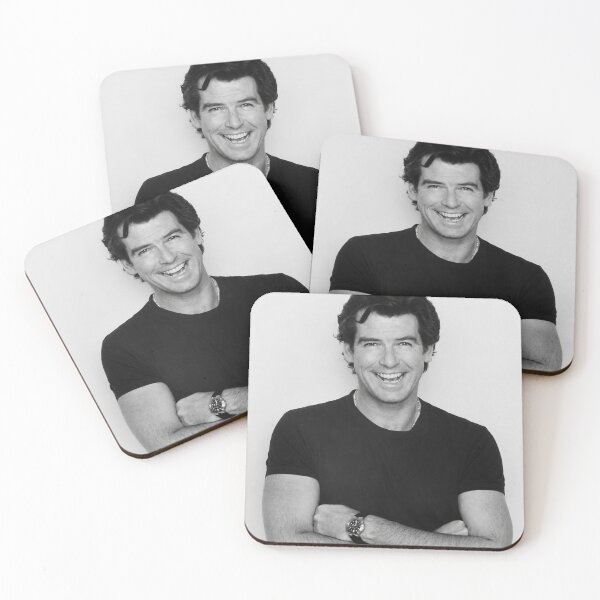 Item preview, Pierce Brosnan Black and White designed and sold by Velvet-Howl.