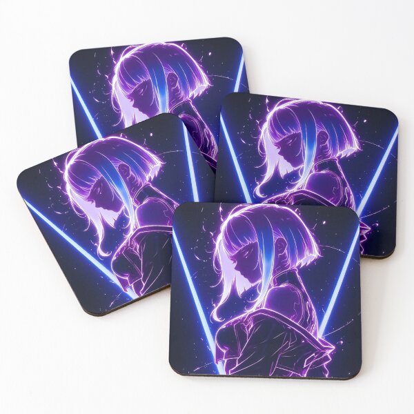Item preview, Lucy Cyberpunk Edgerunners Neon Glow Anime Aesthetic Art  designed and sold by Dyan4.
