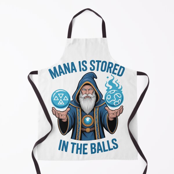 Item preview, Mana Is Stored in the Balls – Funny RPG Wizard Meme designed and sold by SEBANOX.