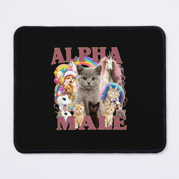 Item preview, Alpha Male Funny Kitten, Funny Cat Meme designed and sold by DETOYASHALL.