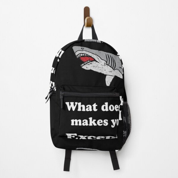 Item preview, Funny Shark Joke What Doesn’t Kill You Makes You Stronger Except Sharks Humor designed and sold by Ekonolotie.