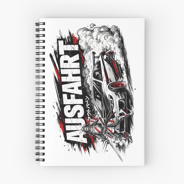 Item preview, AUSFAHRT Drift Japanese Samurai – German Tuner Streetwear Racing Graphic designed and sold by PING 999 STUDIO.