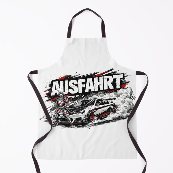 Item preview, AUSFAHRT Drift Japanese Samurai – German Tuner Streetwear Racing Graphic designed and sold by RvinJo8.