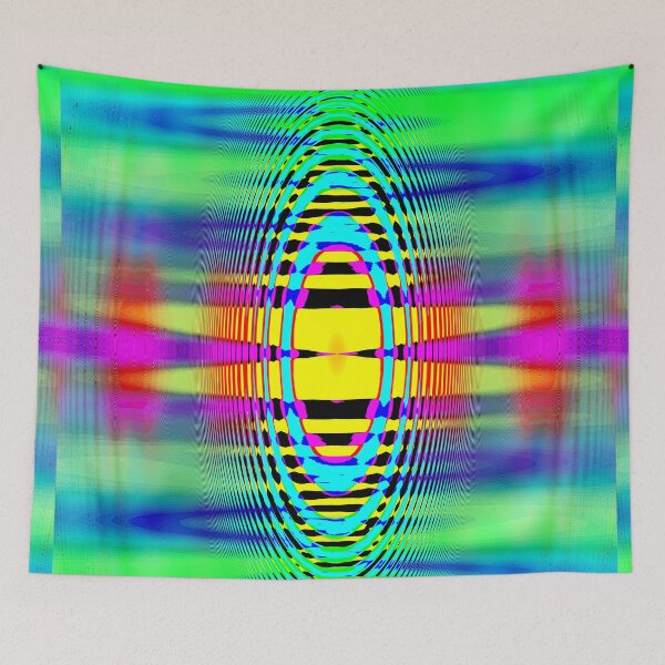 Item preview, Abstract Pattern "Radar 37" designed and sold by Gluecknika.
