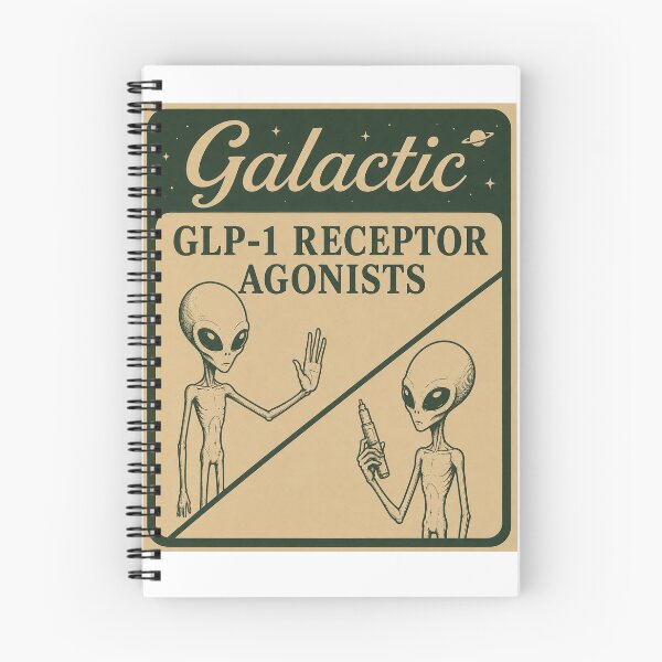 Item preview, Galactic GLP-1 Receptor Agonists designed and sold by Second Thought Studio.