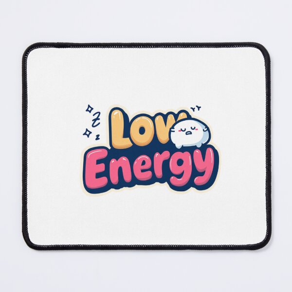 Item preview, Low Energy Cute Cloud Cartoon Aesthetic Design designed and sold by StickerHavenn.
