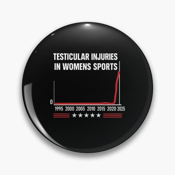 Item preview, Testicular Injuries in Women's Sports Funny Saying designed and sold by DETOYASHALL.
