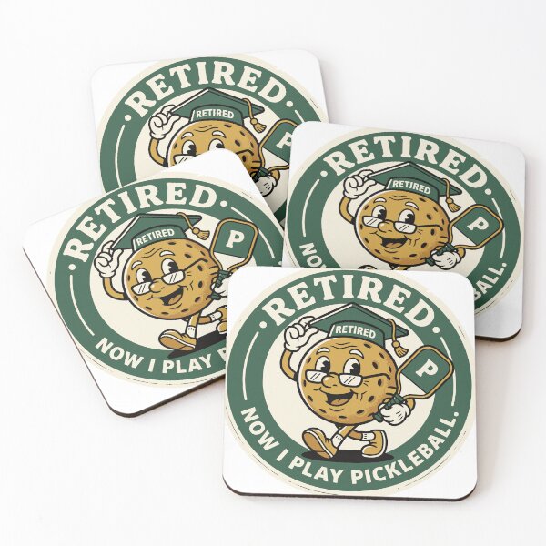Item preview, Retired Now I Play Pickleball — Dark Edition designed and sold by 1RSN.