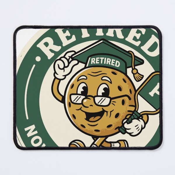 Item preview, Retired Now I Play Pickleball — Dark Edition designed and sold by 1RSN.