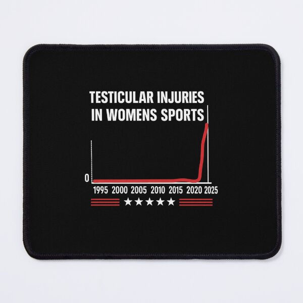 Item preview, Testicular Injuries in Women's Sports Funny Saying designed and sold by DETOYASHALL.