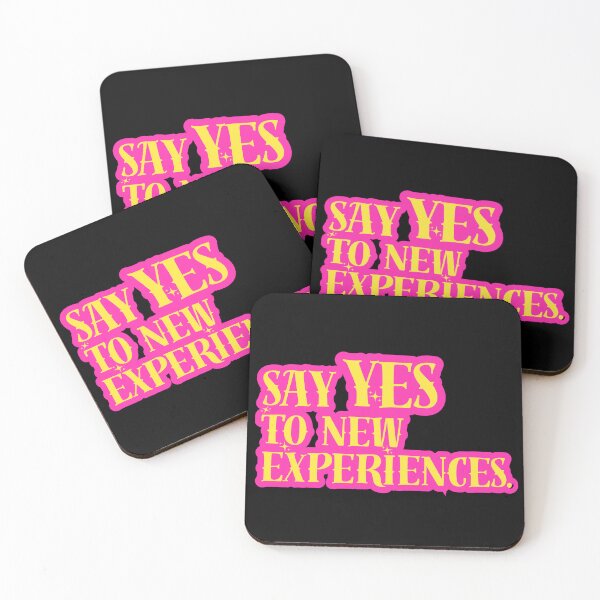 Item preview, Say Yes To New Experiences designed and sold by CamilasPrints.