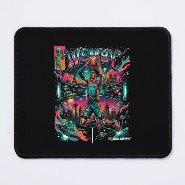 Item preview, Wemby Basketball Alien Cosmic Player Graphic designed and sold by DETOYASHALL.