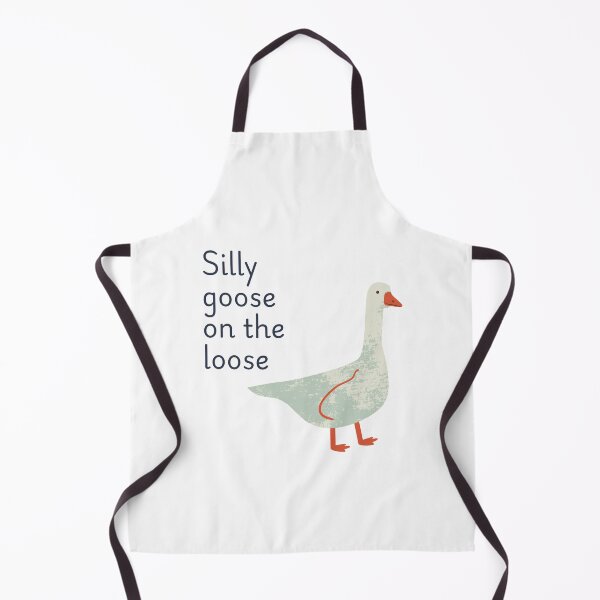 Item preview, Silly Goose on the Loose Funny Goose Art designed and sold by ChungusLiving.