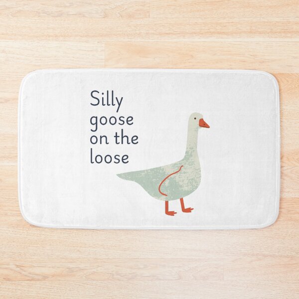 Item preview, Silly Goose on the Loose Funny Goose Art designed and sold by ChungusLiving.