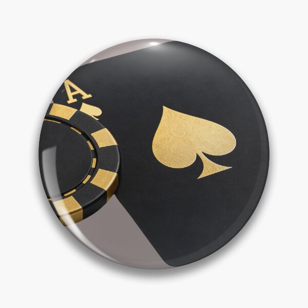 Item preview, Ace of Spades with Poker Chip designed and sold by sneidere9dace.