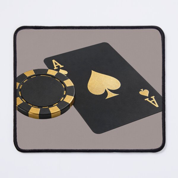 Item preview, Ace of Spades with Poker Chip designed and sold by sneidere9dace.
