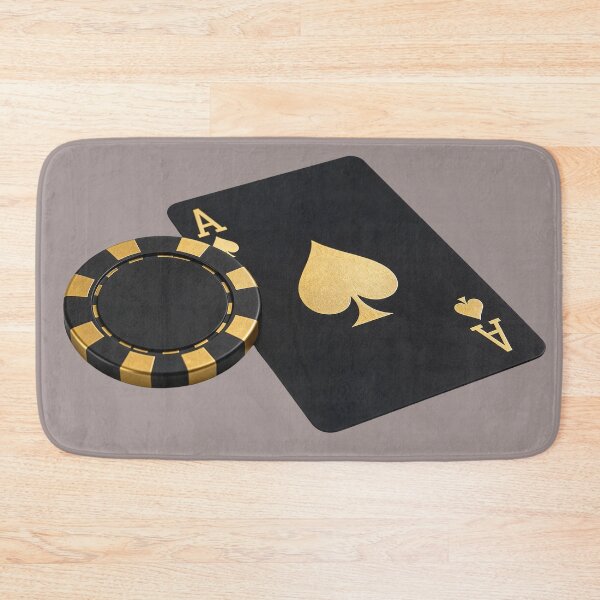 Item preview, Ace of Spades with Poker Chip designed and sold by sneidere9dace.