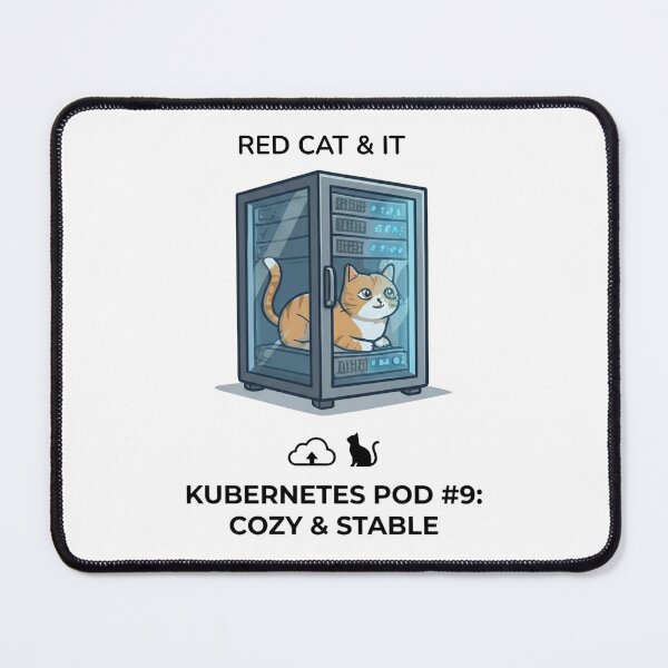 Item preview, Funny DevOps Gift Kubernetes Pod Cat Cozy And Stable  Cloud Engineer Humor Shirt Sysadmin Cat Gift designed and sold by Dev Mode.