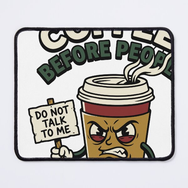 Item preview, Coffee Before People — Badge V1 designed and sold by 1RSN.