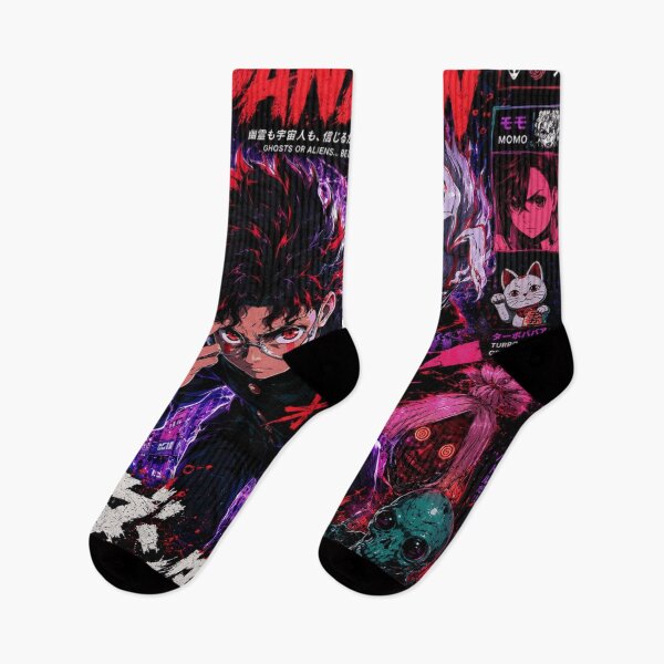 Item preview, DANDADAN OKARUN — Neon Supernatural Anime designed and sold by Dusk & Dawn Apparel.