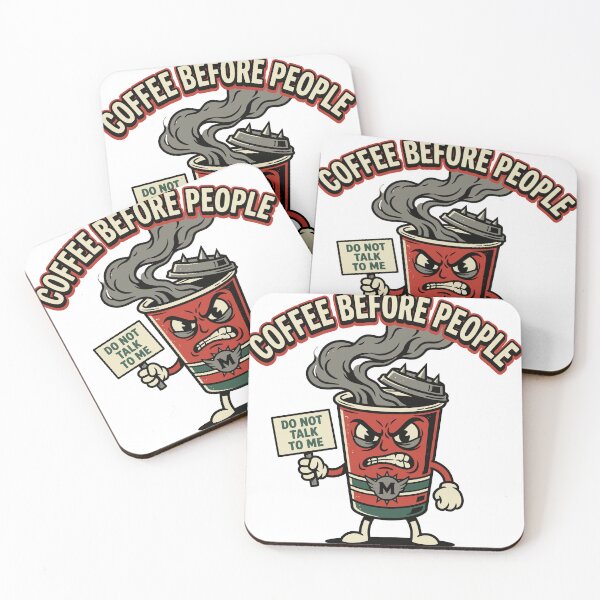 Item preview, Coffee Before People — Do Not Talk to Me designed and sold by 1RSN.