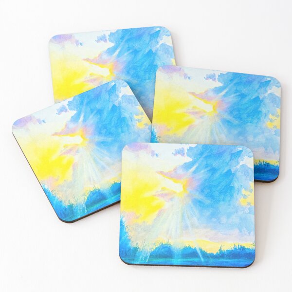 Item preview, Cloudy Sunset Over a Lake designed and sold by Anne Dallman.