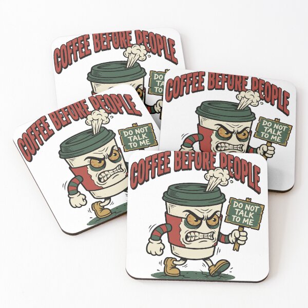 Item preview, Coffee Before People — Standalone Cup designed and sold by 1RSN.