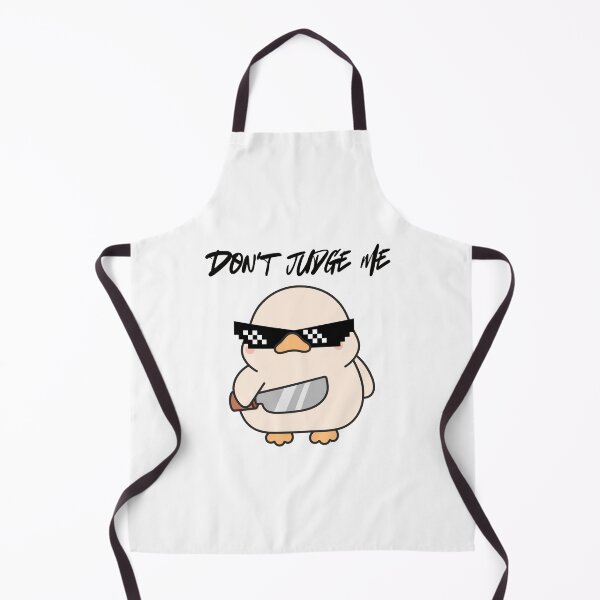 Item preview, Cool Duck with Sunglasses - Don't Judge Me Funny Quote designed and sold by mysakura.
