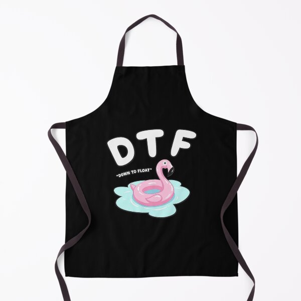 Item preview, DTF Down To Float Funny Flamingo Pool Float Summer Design designed and sold by Ekonolotie.