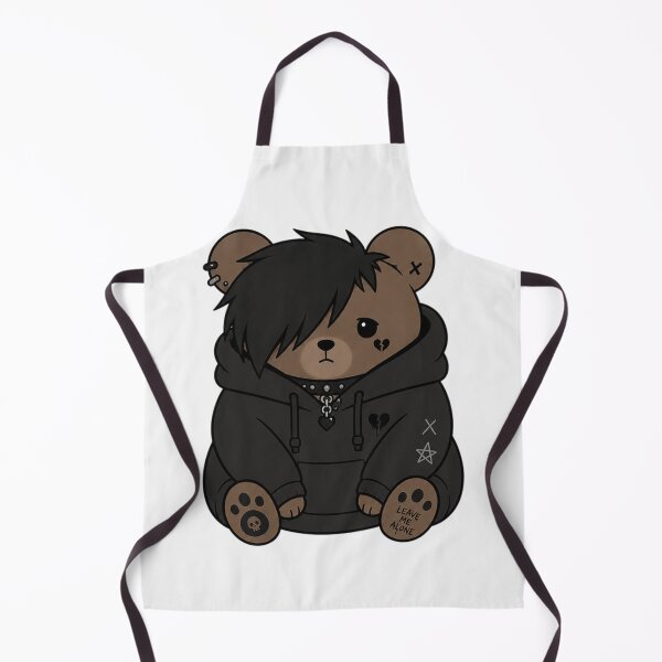 Item preview, Emo Bear In Hoodie designed and sold by Planetporridge.