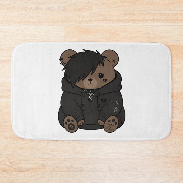 Item preview, Emo Bear In Hoodie  designed and sold by Planetporridge.