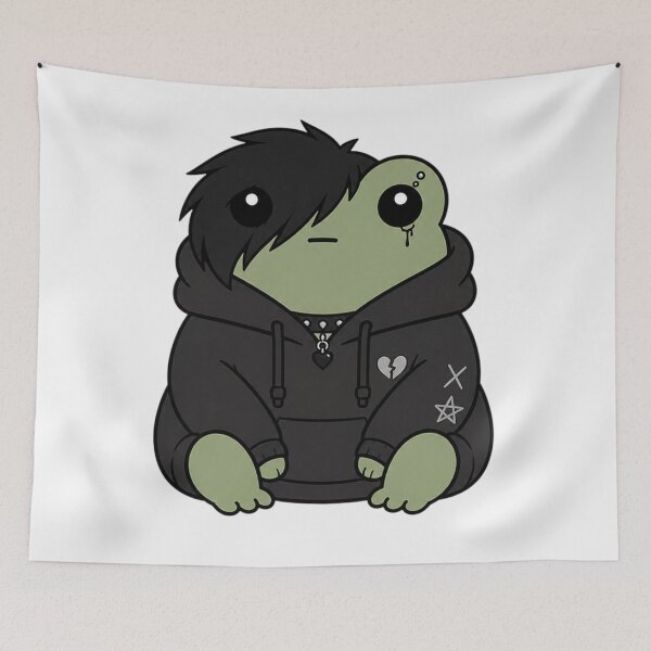 Item preview, Emo Frog designed and sold by Planetporridge.