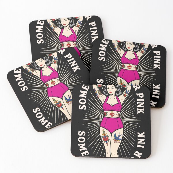 Item preview, Some Girls Wear Pink, Some Girls Wear Ink designed and sold by byebyesally.