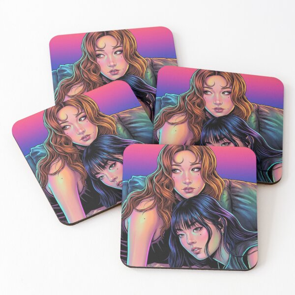 Item preview, ArhoungPam Chill Neon Thai GL Tv Series Lgbtq+ WLW Decor Poster Print Art Comic designed and sold by Mind Space.