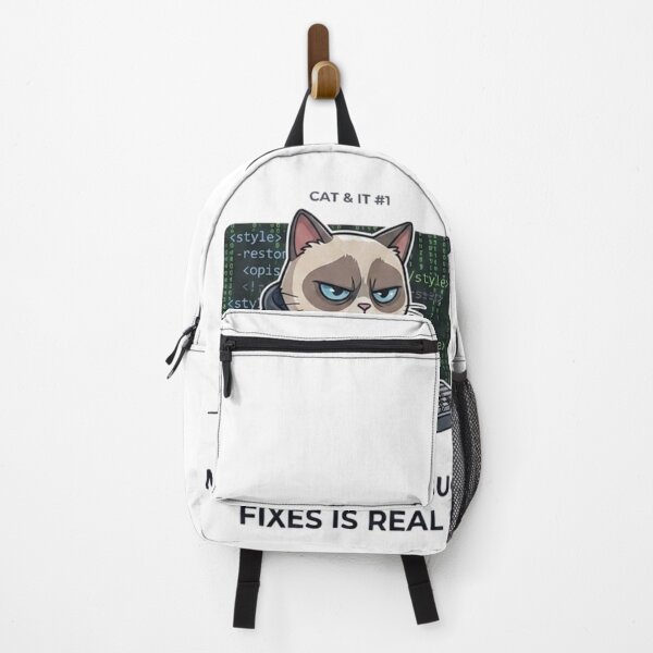 Item preview, Funny Programmer Gift My Hate For Bug Fixes Is Real  Grumpy Cat Developer Humor Shirt Coder Gift designed and sold by Dev Mode.