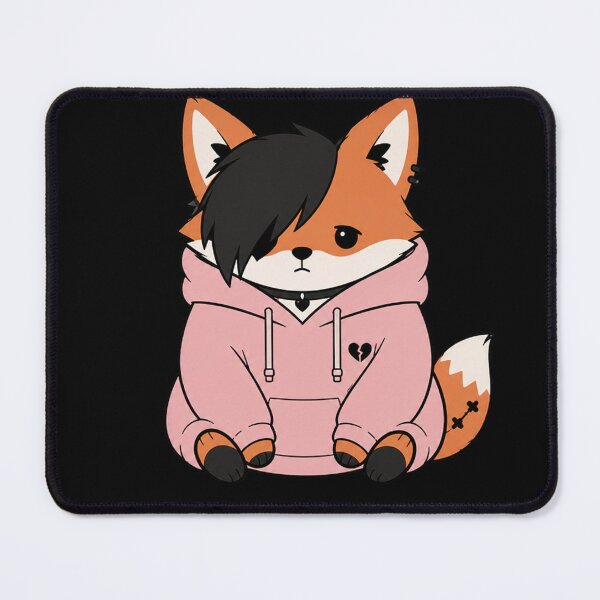 Item preview, Emo Fox In Hoodie Art designed and sold by Planetporridge.
