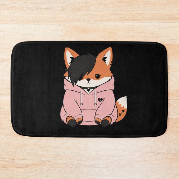Artikelvorschau, Emo-Fuchs im Hoodie-Kunst entworfen und verkauft von Planetporridge.